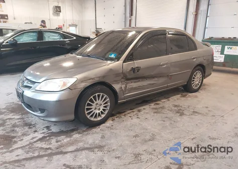 2005 Honda Civic Lx from USA, damaged, VIN 2HGES16505H629027